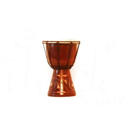 Djembe mini intarsiato - 20cm