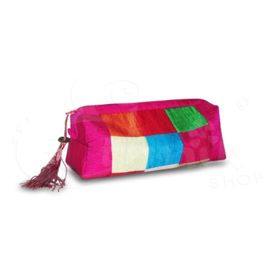 Trousse porta oggetti seta - Vari colori