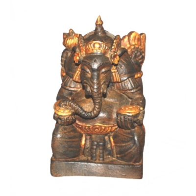 Statuetta ganesha anticato - altezza 18cm