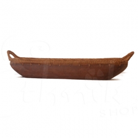 Svuota tasche in legno e corda - grande - 68cm